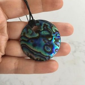 Paua Shell Necklace, made in New Zealand
